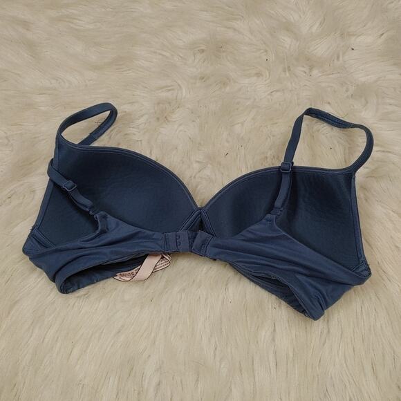 Victorias Secret VS Blue Size 34C No Wire Soft Comfortable Bra - Picture 2 of 7